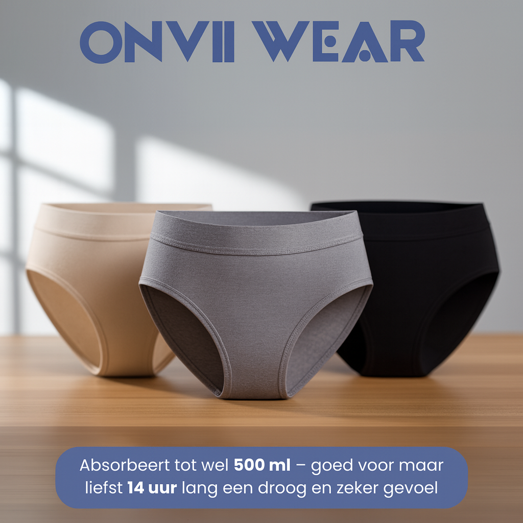 ONVII Vrouwen incontinentie onderbroek